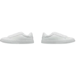 Trampki z PU rozmiar 46 / Bialy MO2246-06