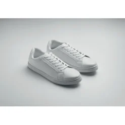 Trampki z PU rozmiar 46 / Bialy MO2246-06