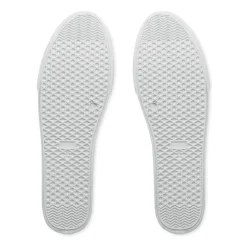 Trampki z PU rozmiar 46 / Bialy MO2246-06