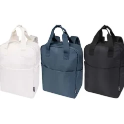 Trip Aware™, plecak na laptopa 14 cali wykonany z materiałów z recyklingu, 9 l / Czarny 12076290