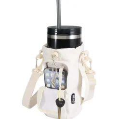 Trip Aware™, torba na butelki wykonana z materiałów z recyklingu, 2 l / Hale Blue 12076555