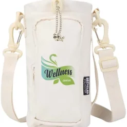 Trip Aware™, torba na butelki wykonana z materiałów z recyklingu, 2 l / Hale Blue 12076555
