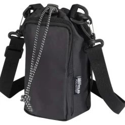 Trip Aware™, torba na butelki wykonana z materiałów z recyklingu, 2 l / Czarny 12076590