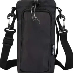 Trip Aware™, torba na butelki wykonana z materiałów z recyklingu, 2 l / Czarny 12076590