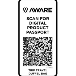 Trip Aware™, torba podróżna wykonana z materiałów z recyklingu, 42 l / Czarny 12076390