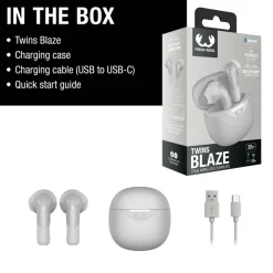 3TW2200 I Fresh 'n Rebel Twins Blaze - True Wireless earbuds with ENC / Liliowy LT49729-N0071
