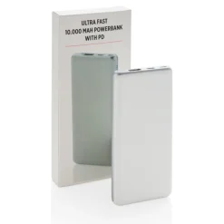 Ultra szybki power bank 10000 mAh z PD / Biały P324.673