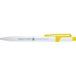 Unica długopis z tworzyw sztucznych pochodzących z recyklingu / Żółty 10796611