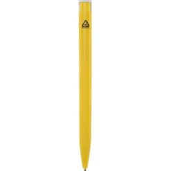 Unix długopis z tworzyw sztucznych pochodzących z recyklingu / Żółty 10789711