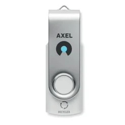 USB 16G z ABS z recyklingu     MO2080-06 / Bialy MO2080-06