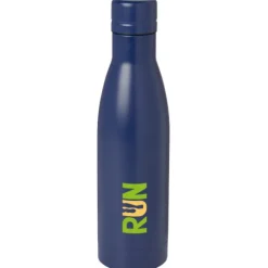Vasa butelka ze stali nierdzwenej z recyklingu z miedzianą izolacją próżniową o pojemności 500 ml posiadająca certyfikat RCS / Niebieski 10073652
