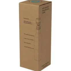 Vasa butelka ze stali nierdzwenej z recyklingu z miedzianą izolacją próżniową o pojemności 500 ml posiadająca certyfikat RCS / Brązowy 10073640