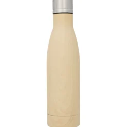 Vasa butelka z powierzchnią imitującą drewno oraz miedzianą izolacją próżniową o pojemności 500 ml / Brązowy 10051500