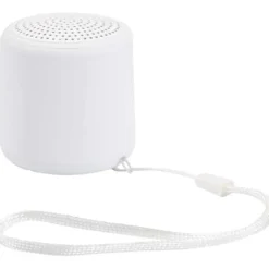 Velkis głośnik bezprzewodowy Bluetooth® o mocy 3 W z tworzyw sztucznych pochodzących z recyklingu / Biały 12448501