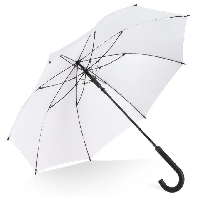 Verdure 190T Pongee 23" Wiatroodporny parasol z uchwytem, automatyczny / Biały LT97119-N0001
