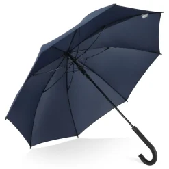 Verdure 190T Pongee 23" Wiatroodporny parasol z uchwytem, automatyczny / Ciemnoniebieski LT97119-N0010