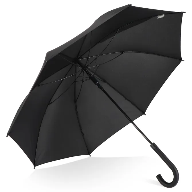 Verdure 190T Pongee 23" Wiatroodporny parasol z uchwytem, automatyczny / Czarny LT97119-N0002