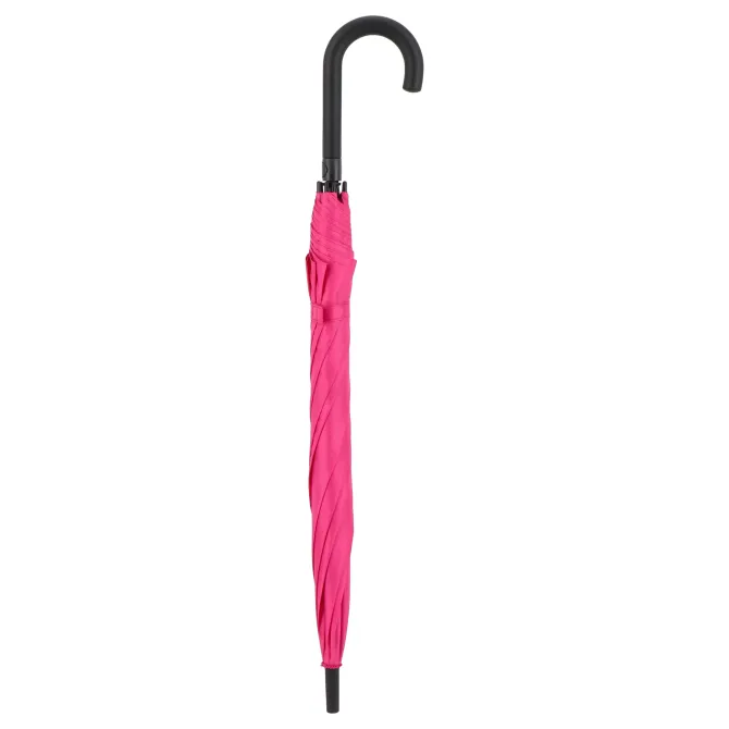 Verdure 190T Pongee 23" Wiatroodporny parasol z uchwytem, automatyczny / Różowy LT97119-N0076