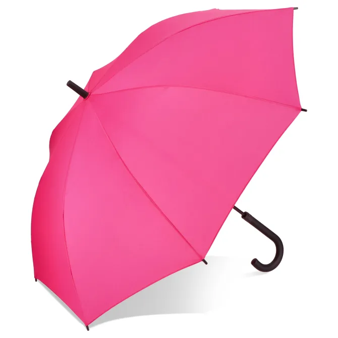 Verdure 190T Pongee 23" Wiatroodporny parasol z uchwytem, automatyczny / Różowy LT97119-N0076
