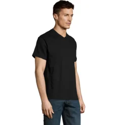 VICTORY Męski T-SHIRT 150g / Deep black S11150-DB-XXL