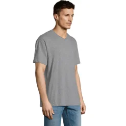 VICTORY Męski T-SHIRT 150g / Szary melanż S11150-GM-L