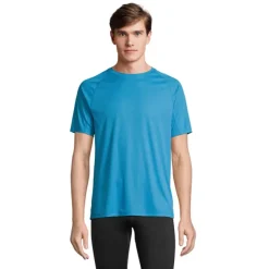 VORTEX RAGLAN T-SHIRT / Aqua S04787-AQ-M