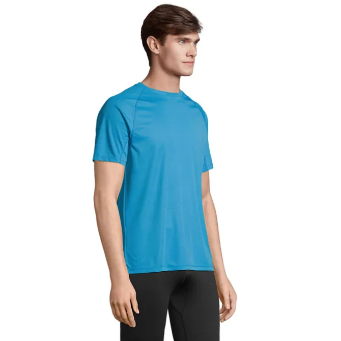 VORTEX RAGLAN T-SHIRT / Aqua S04787-AQ-M