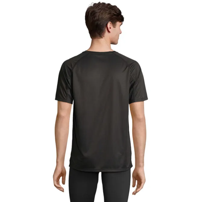 VORTEX RAGLAN T-SHIRT / Czarny S04787-BK-XL