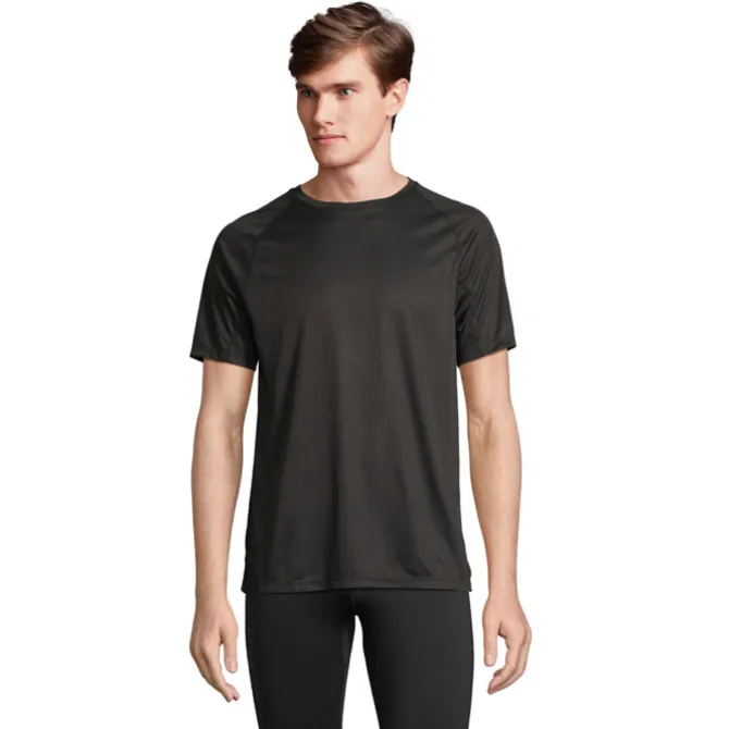 VORTEX RAGLAN T-SHIRT / Czarny S04787-BK-S
