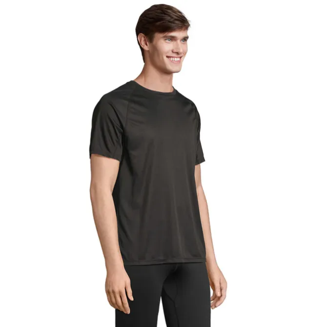 VORTEX RAGLAN T-SHIRT / Czarny S04787-BK-S