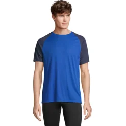 VORTEX RAGLAN T-SHIRT / French Navy/Royal Blue S04787-ET-XXL