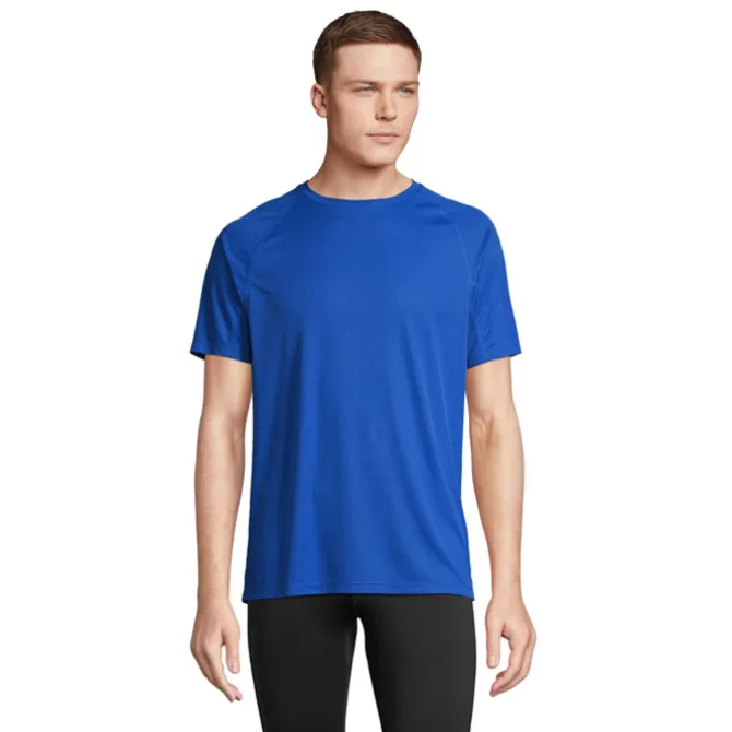 VORTEX RAGLAN T-SHIRT / Niebieski S04787-RB-XS