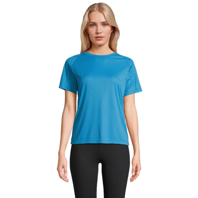 VORTEX WOMEN RAGLAN T-SHIRT / Aqua S04788-AQ-M