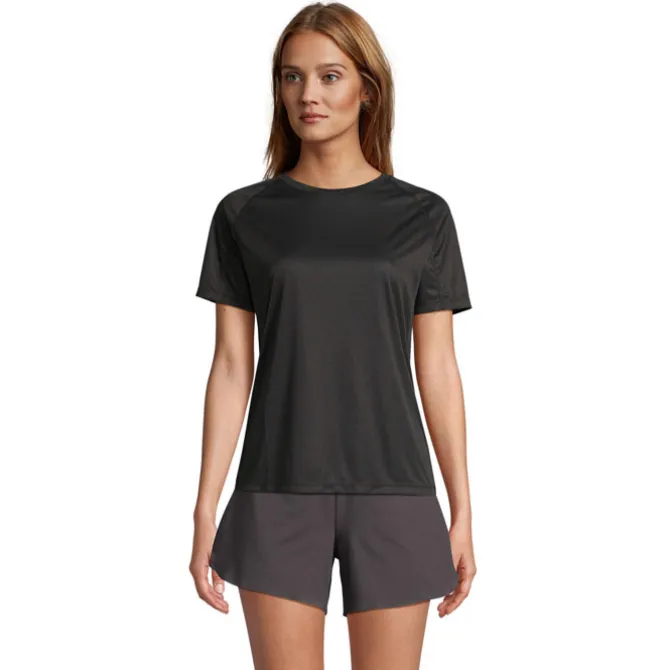 VORTEX WOMEN RAGLAN T-SHIRT / Czarny S04788-BK-L