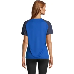 VORTEX WOMEN RAGLAN T-SHIRT / French Navy/Royal Blue S04788-ET-XL