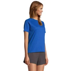 VORTEX WOMEN RAGLAN T-SHIRT / Niebieski S04788-RB-XL