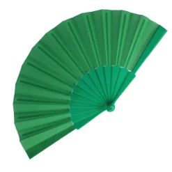 Wachlarz ręczny plastik i poliester / Zielony LT90522-N0031