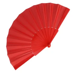 Wachlarz ręczny plastik i poliester / Pomarańczowy LT90522-N0026