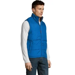 WARM Męska kamizelka 210g / Niebieski S44002-RB-L