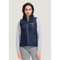 WAVE Damska kamizelka 180g / Czarny / Czarny opal S01437-BK-M
