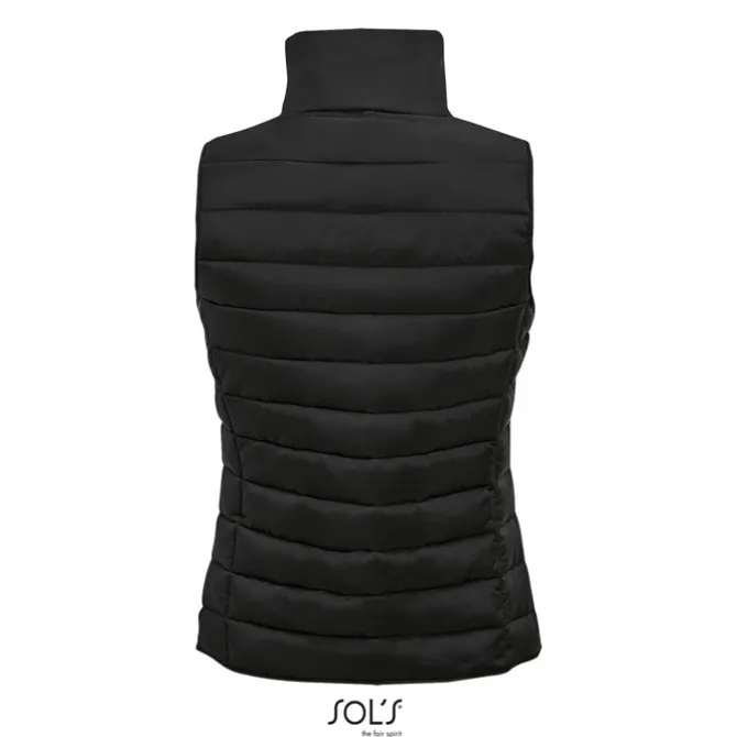 WAVE Damska kamizelka 180g / Czarny / Czarny opal S01437-BK-XXL
