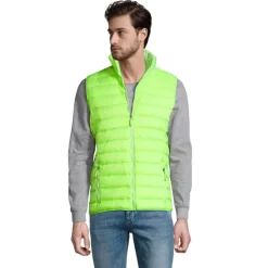 WAVE Męska kamizelka 180g / Neon Lime S01436-NL-L