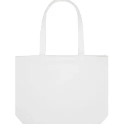 Weekender torba na zakupy z materiału z recyklingu o gramaturze 500 g/m² / Biały 12071201