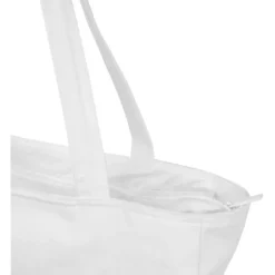 Weekender torba na zakupy z materiału z recyklingu o gramaturze 500 g/m² / Biały 12071201