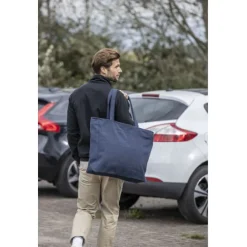 Weekender torba na zakupy z materiału z recyklingu o gramaturze 500 g/m² / Oatmeal 12071207