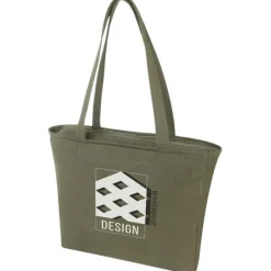 Weekender torba na zakupy z materiału z recyklingu o gramaturze 500 g/m² / Czarny 12071290
