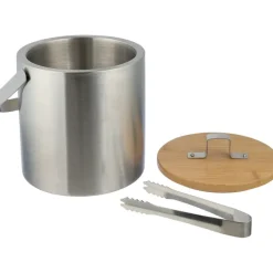 Wiaderko do lodu, cooler / Srebrny VA863-32