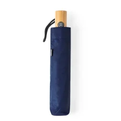 Wiatroodporny parasol automatyczny RPET, składany / Czarny V8294-03