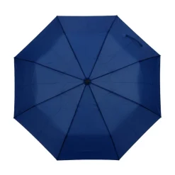 Wiatroodporny parasol automatyczny RPET, składany / Granatowy V8294-04