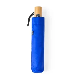 Wiatroodporny parasol automatyczny RPET, składany / Niebieski V8294-11